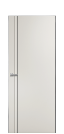 Дверь межкомнатная Slot 10-012 Цвет Лайт Грей Покрытие ПВХ SOFT (ПЭТ) Наличник Скрытый короб хром Цена 48560