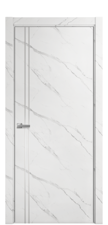 Дверь межкомнатная Slot 10-012 Цвет Monte white soft Покрытие ПВХ ORIGINAL Наличник L 75 Цена 28450