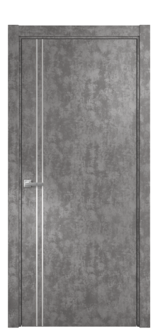 Дверь межкомнатная Slot 10-012 Цвет Ice cacao Покрытие ПВХ ORIGINAL Наличник L 75 Цена 28450