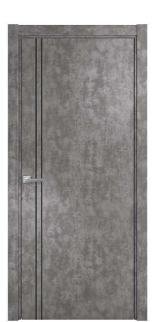 Дверь межкомнатная Slot 10-012 Цвет Ice cacao Покрытие ПВХ ORIGINAL Наличник L 75 Цена 28450