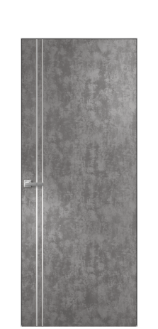 Дверь межкомнатная Slot 10-012 Цвет Ice cacao Покрытие ПВХ ORIGINAL Наличник Скрытый короб хром Цена 36910