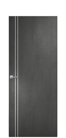 Дверь межкомнатная Slot 10-012 Цвет Камень темный Покрытие ПВХ ORIGINAL Наличник Скрытый короб хром Цена 36910