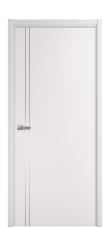 Дверь межкомнатная Slot 10-012 Цвет Крем Покрытие Эмаль  Наличник L 50 Цена 41525