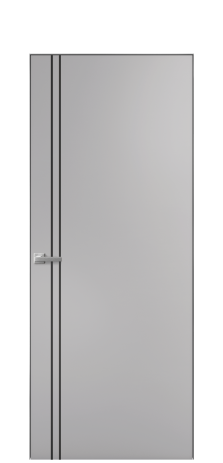 Дверь межкомнатная Slot 10-012 Цвет Галечный Покрытие Эмаль  Наличник Скрытый короб хром Цена 58660