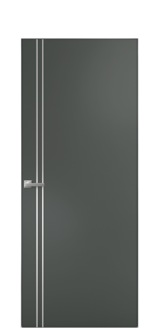 Дверь межкомнатная Slot 10-012 Цвет Пихтовый Покрытие Эмаль  Наличник Скрытый короб хром Цена 58660