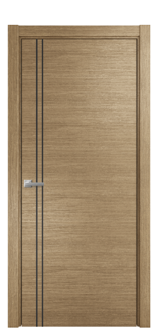 Дверь межкомнатная Slot 10-012 Цвет Дуб Янтарь Покрытие Шпон масло  Наличник L 75 Цена 49925