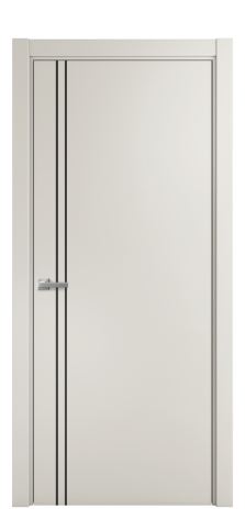 Дверь межкомнатная Slot 10-012 Цвет Дымчатый Покрытие Эмаль  Наличник L 75 Цена 41525