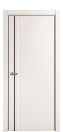 Дверь межкомнатная Слот 10-012 Цвет Ясень Молочный Покрытие Шпон крашеный  Наличник L 75 Цена 44475