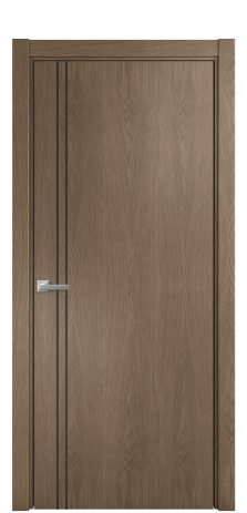 Дверь межкомнатная Слот 10-012 Цвет Дуб Мускат Покрытие Шпон натуральный  Наличник L 75 Цена 47350