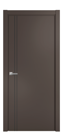 Дверь межкомнатная Слот 10-012 Цвет Коричневый Покрытие Эмаль  Наличник L 75 Цена 39408