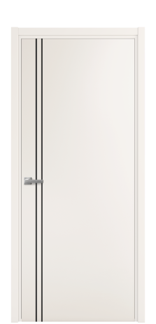 Дверь межкомнатная Слот 10-012 Цвет Молочный Покрытие Эмаль  Наличник L 50 Цена 41525