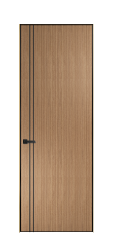 Дверь межкомнатная Слот 10-012 Цвет Дюна 624S Покрытие ШПОН Мультишпон Наличник Скрытый короб золото Цена 45617