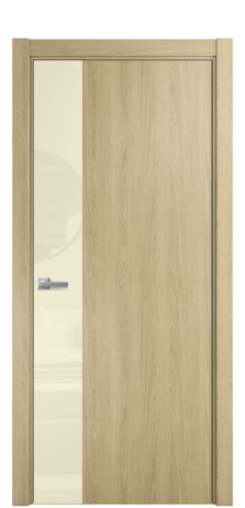 Дверь межкомнатная Vetro 19 Цвет Maderaira oak amber Покрытие ПВХ WOOD NATURAL Наличник L 75 Цена 33550