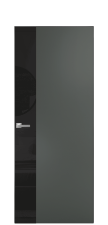 Дверь межкомнатная Vetro 19 Цвет Пихтовый Покрытие Эмаль  Наличник Скрытый короб хром Цена 61810