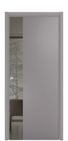 Дверь межкомнатная Vetro 19 Цвет Ирис Покрытие Эмаль  Наличник L 50 Цена 45425