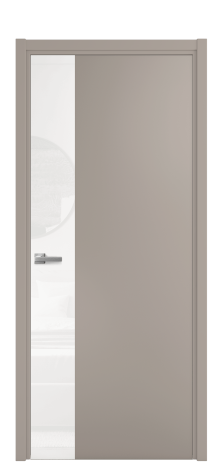 Дверь межкомнатная Vetro 19 Цвет Какао Покрытие Эмаль  Наличник L 50 Цена 44675