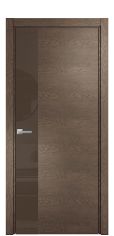 Дверь межкомнатная Vetro 19 Цвет Дуб Марракеш Покрытие Шпон натуральный  Наличник L 75 Цена 51150