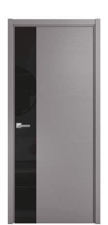 Дверь межкомнатная Vetro 19 Цвет Ясень Ирис Покрытие Шпон крашеный  Наличник L 50 Цена 48025