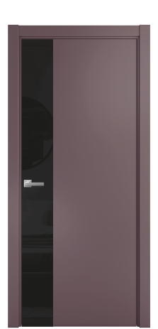 Дверь межкомнатная Ветро 19 Цвет Лиловый Покрытие Эмаль  Наличник L 75 Цена 51588