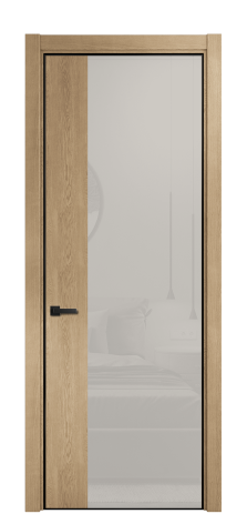 Дверь межкомнатная Ветро 20 Цвет Дуб Светлый Покрытие ШПОН Дуб Наличник L 75 Цена 78545