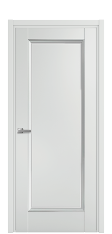 Дверь межкомнатная Sienna 1 Цвет Облачный Покрытие Эмаль  Наличник L 50 Цена 55475