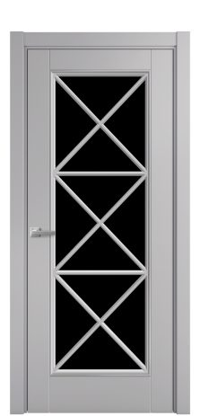 Дверь межкомнатная Сиена X3 Цвет Галечный Покрытие Эмаль  Наличник L 75 Цена 53268