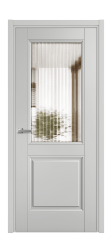 Дверь межкомнатная Savona 2 Цвет Телегрей Покрытие Эмаль  Наличник L 50 Цена 58775