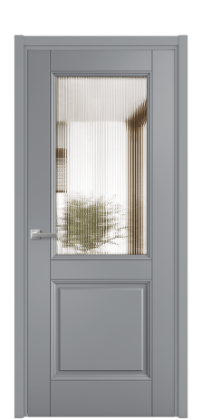 Дверь межкомнатная Savona 2 Цвет Гриджио Покрытие Эмаль  Наличник L 50 Цена 58775