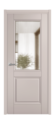 Дверь межкомнатная Savona 2 Цвет Пудра Покрытие Эмаль  Наличник L 50 Цена 58775