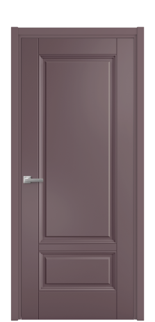 Дверь межкомнатная Сиена 2B Цвет Лиловый Покрытие Эмаль  Наличник L 50 Цена 57468
