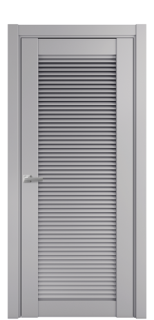 Дверь межкомнатная Жалюзи 1 Цвет Галечный Покрытие Эмаль  Наличник L 75 Цена 56418