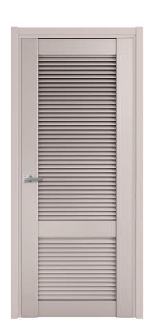 Дверь межкомнатная Жалюзи 2 Цвет Пудра Покрытие Эмаль  Наличник L 50 Цена 55175