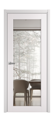 Дверь межкомнатная Strada 11 Цвет Крем Покрытие Эмаль  Наличник L 50 Цена 46225