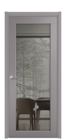 Дверь межкомнатная Strada 11 Цвет Ирис Покрытие Эмаль  Наличник L 50 Цена 48925