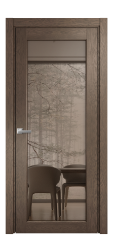 Дверь межкомнатная Strada 11 Цвет Дуб Марракеш Покрытие Шпон натуральный  Наличник L 75 Цена 57500