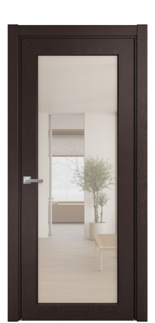 Дверь межкомнатная Strada 11 Цвет Мореный Дуб Покрытие Шпон натуральный  Наличник L 75 Цена 52500