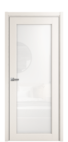 Дверь межкомнатная Strada 11 Цвет Ясень Молочный Покрытие Шпон крашеный  Наличник L 50 Цена 49325