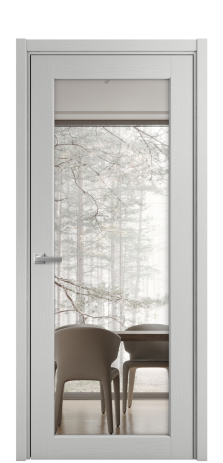 Дверь межкомнатная Strada 11 Цвет Ясень Телегрей Покрытие Шпон крашеный  Наличник L 50 Цена 51625