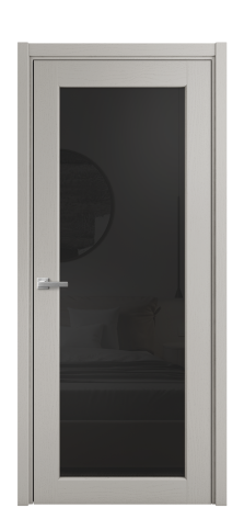 Дверь межкомнатная Strada 11 Цвет Ясень Серый Шелк Покрытие Шпон крашеный  Наличник L 50 Цена 49325