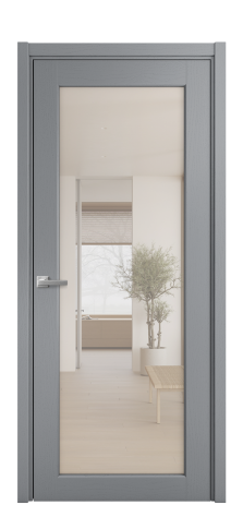 Дверь межкомнатная Strada 11 Цвет Ясень Гриджио Покрытие Шпон крашеный  Наличник L 50 Цена 49325