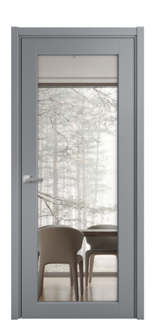 Дверь межкомнатная Strada 11 Цвет Ясень Гриджио Покрытие Шпон крашеный  Наличник L 50 Цена 51625