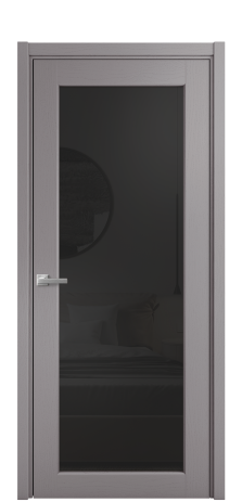 Дверь межкомнатная Strada 11 Цвет Ясень Ирис Покрытие Шпон крашеный  Наличник L 50 Цена 49325