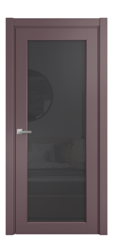 Дверь межкомнатная Страда 11 Цвет Лиловый Покрытие Эмаль  Наличник L 75 Цена 45840