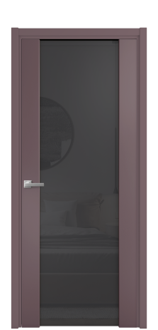 Дверь межкомнатная Vario 11 Цвет Лиловый Покрытие Эмаль  Наличник L 50 Цена 50225