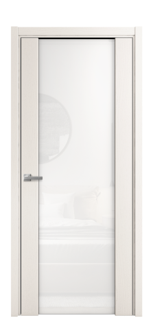 Дверь межкомнатная Vario 11 Цвет Ясень Молочный Покрытие Шпон крашеный  Наличник L 50 Цена 50775
