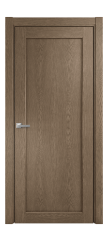 Дверь межкомнатная Strada 01 Цвет Дуб Мускат Покрытие Шпон натуральный  Наличник L 75 Цена 46450