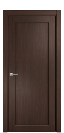 Дверь межкомнатная Strada 01 Цвет Каштановый Орех Покрытие Шпон натуральный  Наличник L 75 Цена 50500