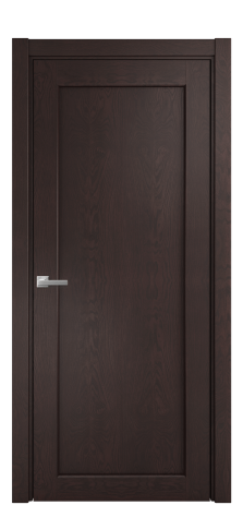 Дверь межкомнатная Strada 01 Цвет Мореный Дуб Покрытие Шпон натуральный  Наличник L 75 Цена 46450