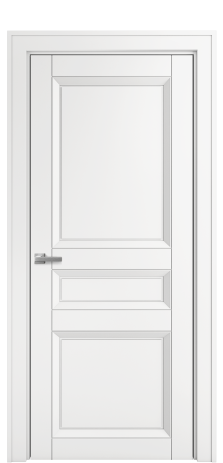 Дверь межкомнатная Belluno 4 Цвет Белый Покрытие Эмаль  Наличник Komo 90 Цена 52515