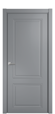 Дверь межкомнатная Stripe 2 Цвет Гриджио Покрытие Эмаль  Наличник L 75 Цена 44868